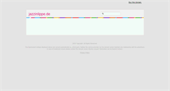 Desktop Screenshot of jazzinlippe.de